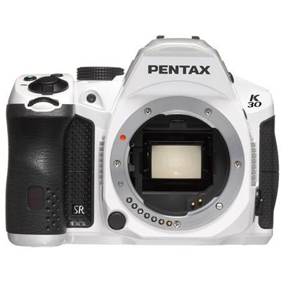 Pentax K-30 White Digital SLR Camera Body