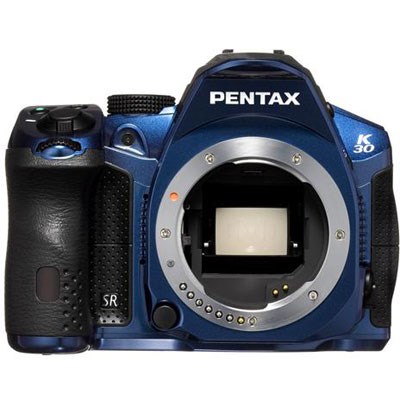 Pentax K-30 Blue Digital SLR Camera Body