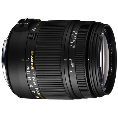 Sigma 18-250mm f3.5-6.3 DC Macro OS HSM – Canon fit