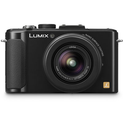 Panasonic Lumix LX7 Digital Camera with LEICA F1.4 Summilux Lens - Black (10.1 MP, 3.8x Optical Zoom) 3 inch LCD