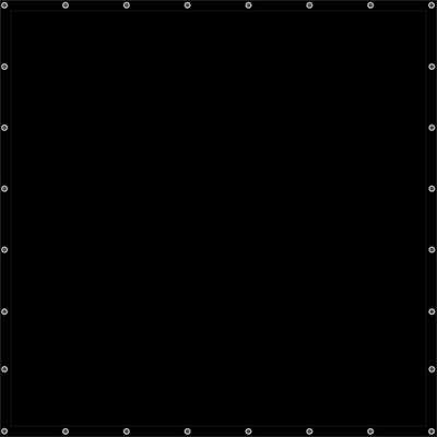 California Sunbounce Sun Scrim 8×8 Screen – Polyester Black