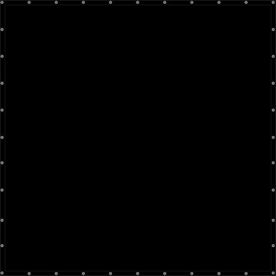 Image of California Sunbounce Sun Scrim 12x12 Screen - Black Polyester