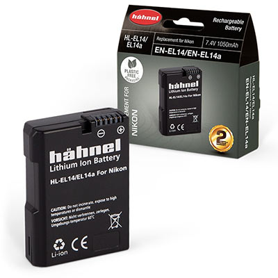 Hahnel HL-EL14 Battery Nikon EN-EL14EL14a