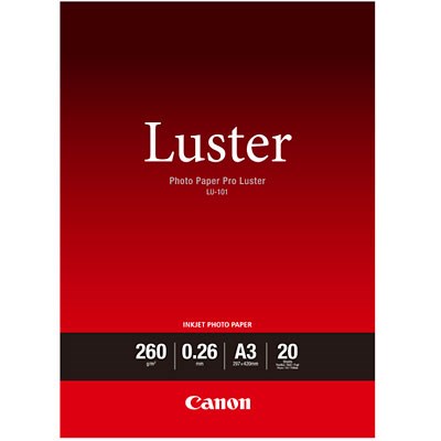 Canon LU-101 Photo Paper Pro Luster A3 (20 sheets)