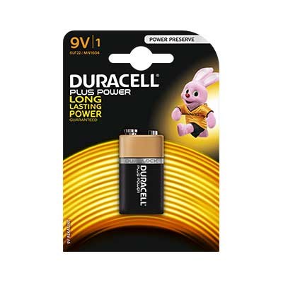 Duracell MN1604 Plus 9V Battery