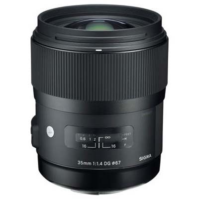 Sigma 35mm f1.4 DG HSM Art Lens for Nikon F