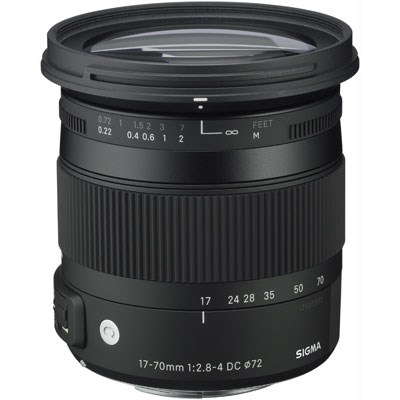 Sigma 17-70mm f2.8-4 DC Macro OS HSM Lens - Sigma SA Fit