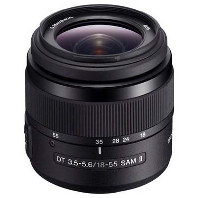 Sony A Mount 18-55mm f3.5-5.6 SAM DT II Lens