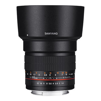 Samyang 85mm f1.4 IF MC Lens – Pentax Fit