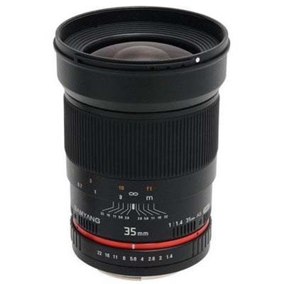 Samyang 35mm f1.4 AS UMC Lens – Pentax Fit
