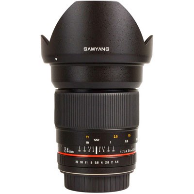 Samyang 24mm f1.4 ED AS IF UMC Lens - Pentax Fit