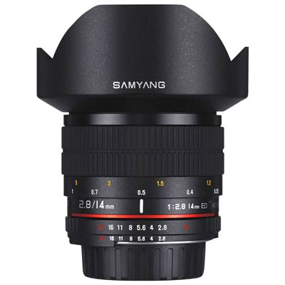 Samyang 14mm f2.8 ED AS IF UMC Lens – Canon Fit