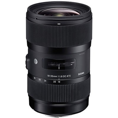 Sigma 18-35mm f1.8 DC HSM Art Lens for Nikon F
