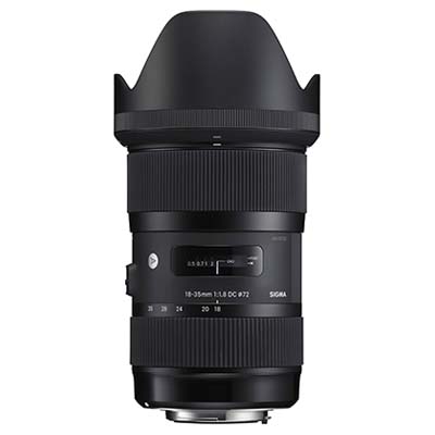 Sigma 18-35mm f1.8 DC Art HSM Lens – Canon Fit