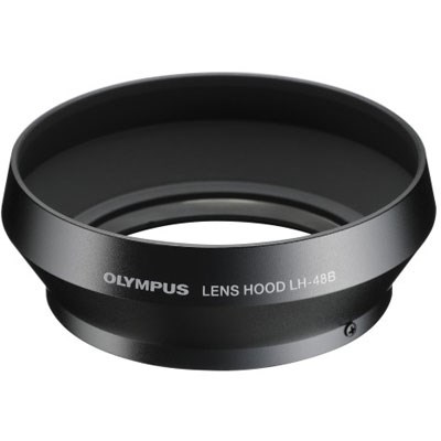 Olympus LH-48B Lens Hood for M. Zuiko 17mm Lens - Black