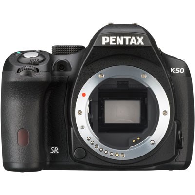 Pentax K-50 Digital SLR Camera Body - Black