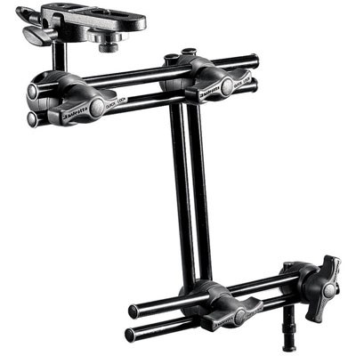 Manfrotto 396B-3 3-Section Double Arm with Camera Bracket