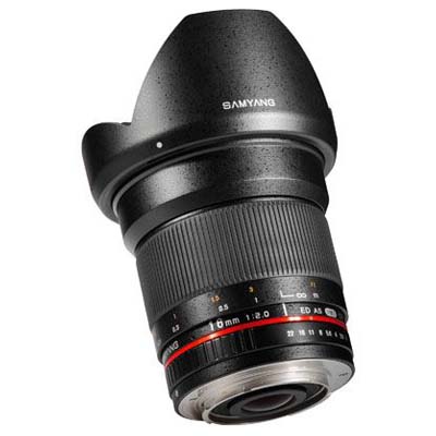 Samyang 16mm f2 ED AS UMC CS Lens – Nikon Fit