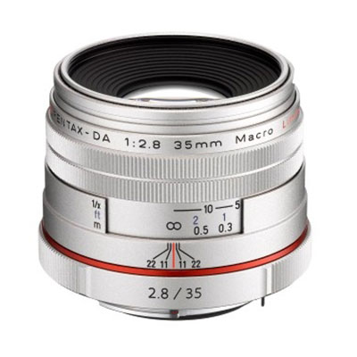 Pentax 35mm f2.8 Macro DA Limited Lens – Silver