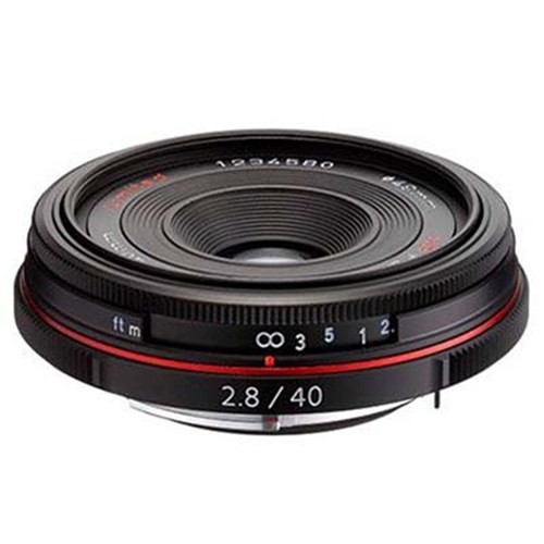 Pentax-DA HD 40mm f2.8 Limited Lens - Black