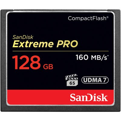 SanDisk Extreme Pro 128GB 160MB/s Compact Flash