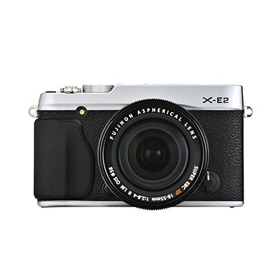 Fuji X-E2 Digital Camera with 18-55mm Lens - Silver