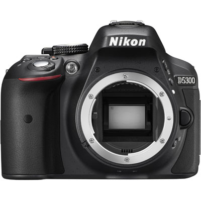 Nikon D5300 Digital SLR Camera Body – Black