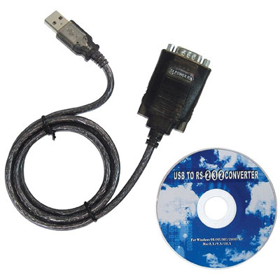 Celestron USB to RS-232 Converter Cable with Software