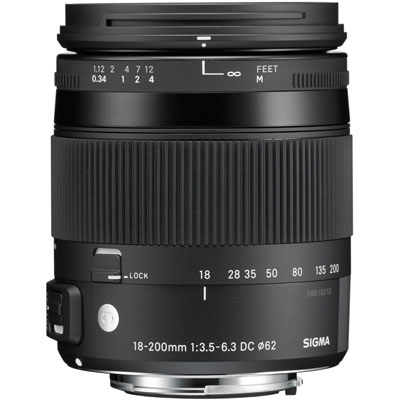 Sigma 18-200mm f3.5-6.3 DC C Macro OS HSM Lens – Canon Fit