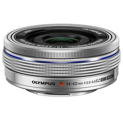 Olympus 14-42mm f3.5-5.6 EZ M.ZUIKO Lens – Silver