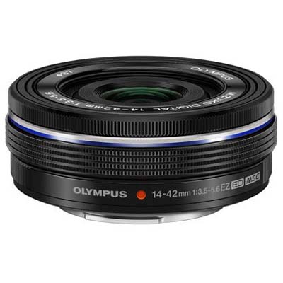 Olympus 14-42mm f3.5-5.6 EZ M.ZUIKO Lens – Black