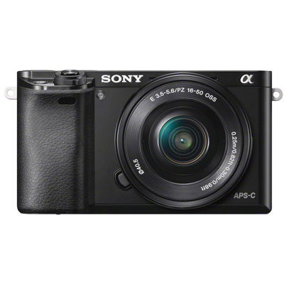 Sony Alpha A6000 Digital Camera with 16-50mm Power Zoom Lens – Black