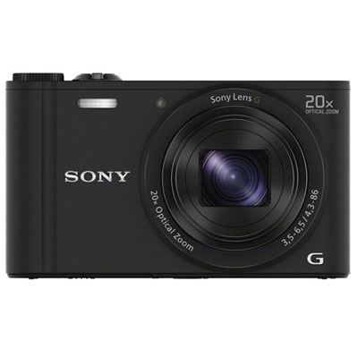 Sony Cyber-shot WX350 Digital Camera – Black