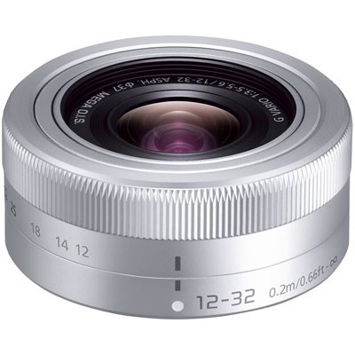 Panasonic 12-32mm f3.5-5.6 Mega OIS G Vario Lens - Silver