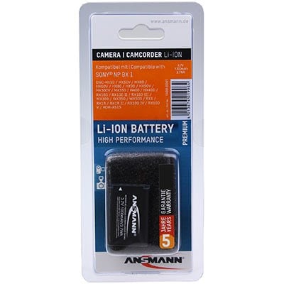 Ansmann NP BX1 Battery (Sony NP-BX1)