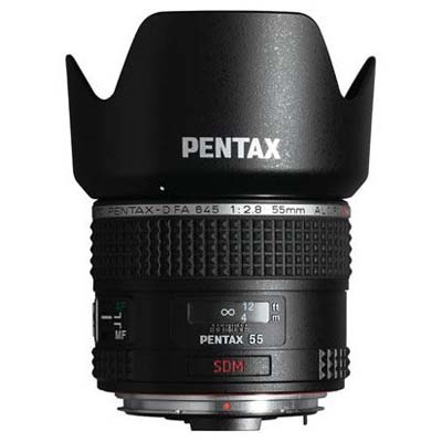 Pentax-D FA645 smc 55mm f2.8 AL (IF) SDM AW Lens