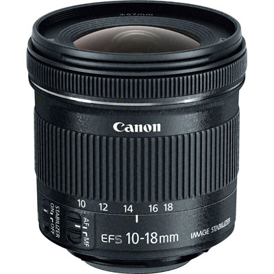 EF-S 10-18mm f4.5-5.6 IS STM Lens