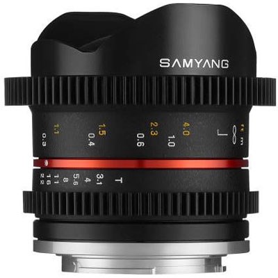 Samyang 8mm T3.1 Video UMC Fisheye II Lens - Samsung NX Fit