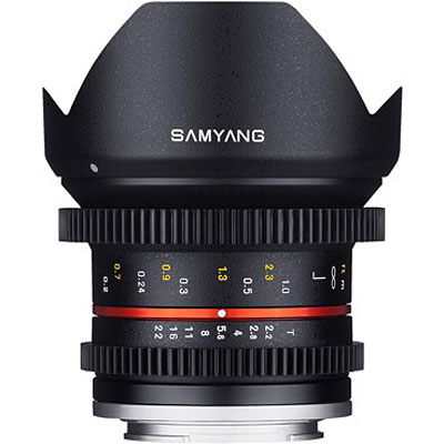 Samyang 12mm T2.2 Video Lens – Canon M Fit