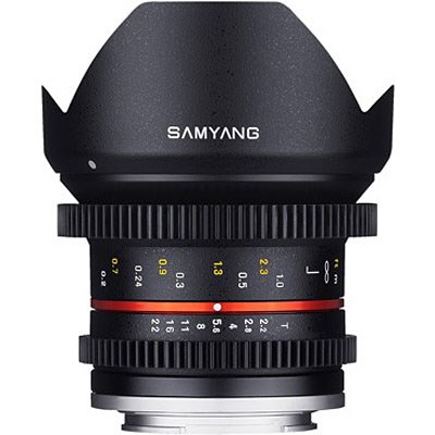 Samyang 12mm T2.2 Video Lens - Canon M Fit