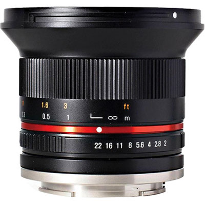 Samyang 12mm f2.0 NCS CS Lens – Sony E Fit – Black