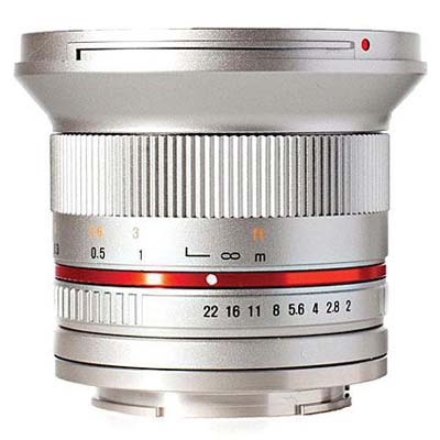 Samyang 12mm f2.0 NCS CS Lens – Sony E Fit – Silver