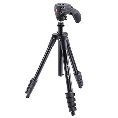 Manfrotto Compact Action Tripod - Black
