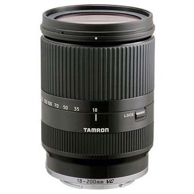 Tamron 18-200mm f3.5-6.3 Di-III VC Black Lens for Canon M