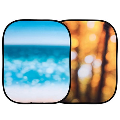 Manfrotto Out of Focus Background 1.2 x 1.5m - Autumn Foliage / Seascape