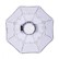 Interfit 100cm Folding Beauty Dish White- EX Fitting