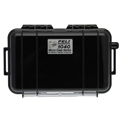 Peli 1040 Microcase Black with Black Liner