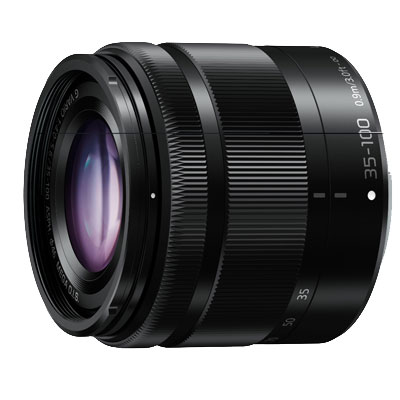Panasonic 35-100mm f4-5.6 LUMIX G VARIO ASPH OIS Lens - Black