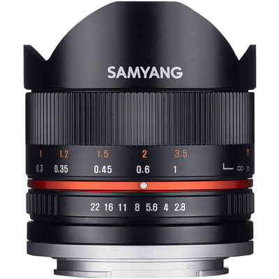 Samyang 8mm f2.8 UMC II Fisheye Lens – Canon M Fit