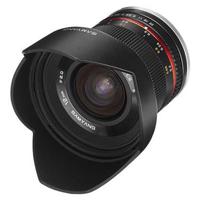 Samyang 12mm f2.0 NCS CS Lens Black – Canon M Fit